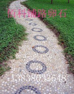 鄭州公園綠化鋪路鵝卵石多少錢一噸？